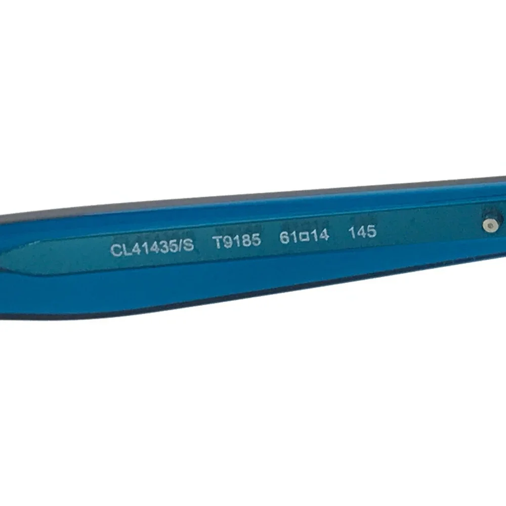 Celine Eyeglasses Frames CL41435/S T9185 Transparent Blue Full Rim 51-14-145